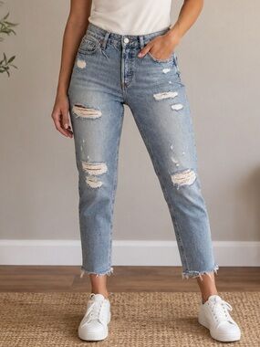 Garage distressed Ex-Boyfriend Jeans